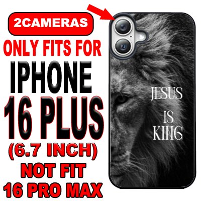 Jesus is king Iphone 16 plus