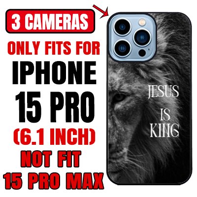 Jesus is king Iphone 15 pro